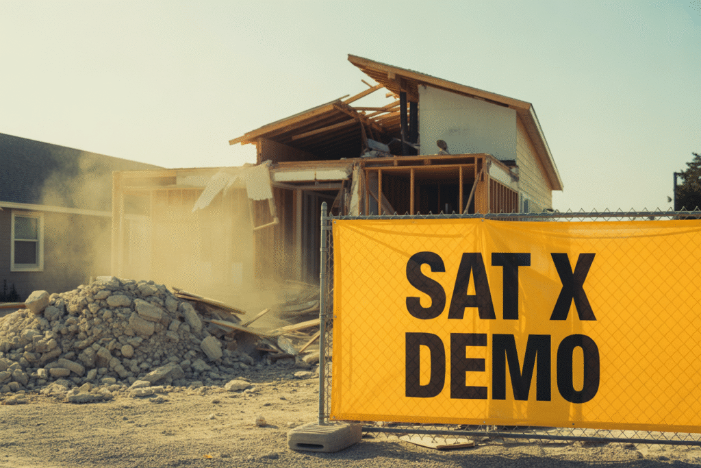 What San Antonio Demolition Contractors Actually Do A Full Guide for Homeowners and Builders