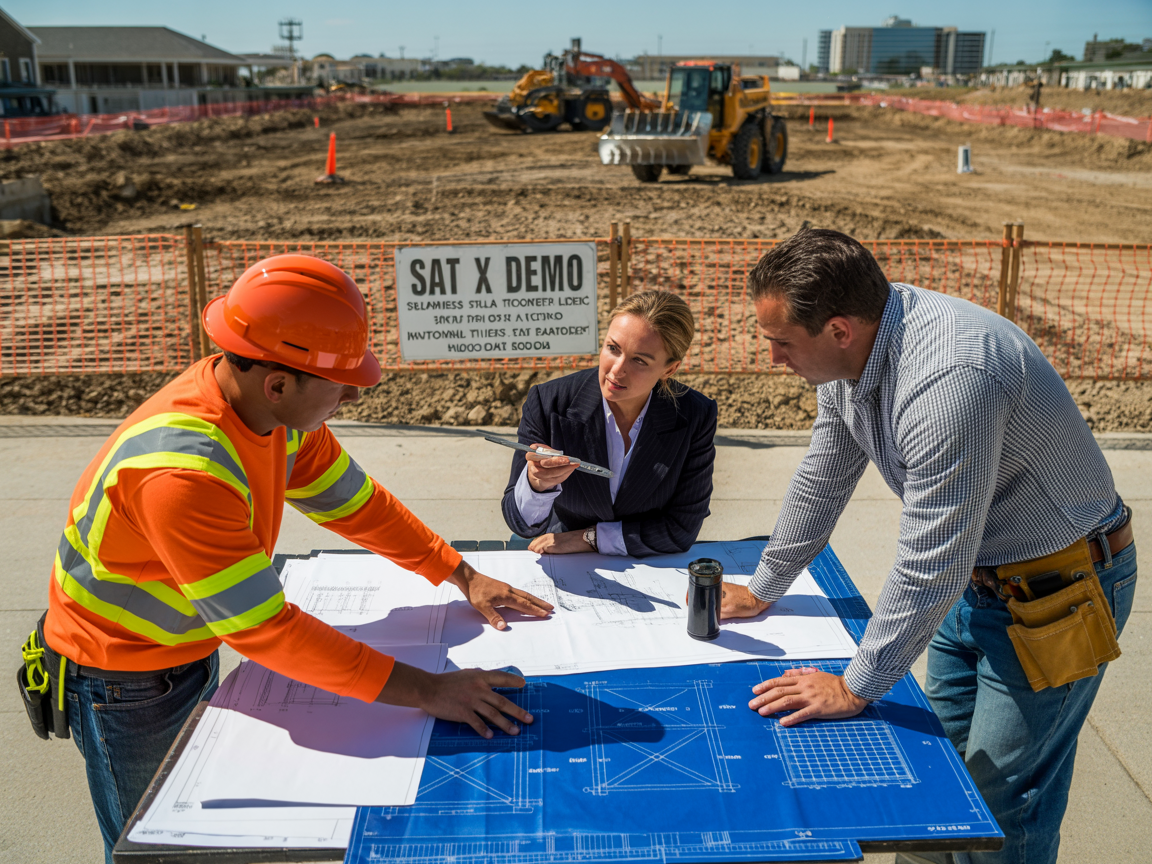 Professional Construction Site