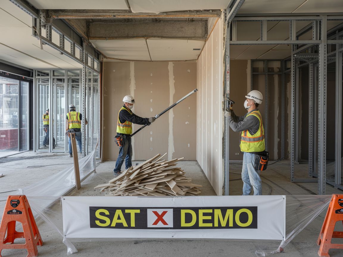 Lockout tagout utility safety during strip out