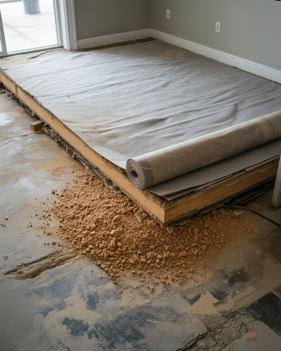 Commercial Carpet Demolition